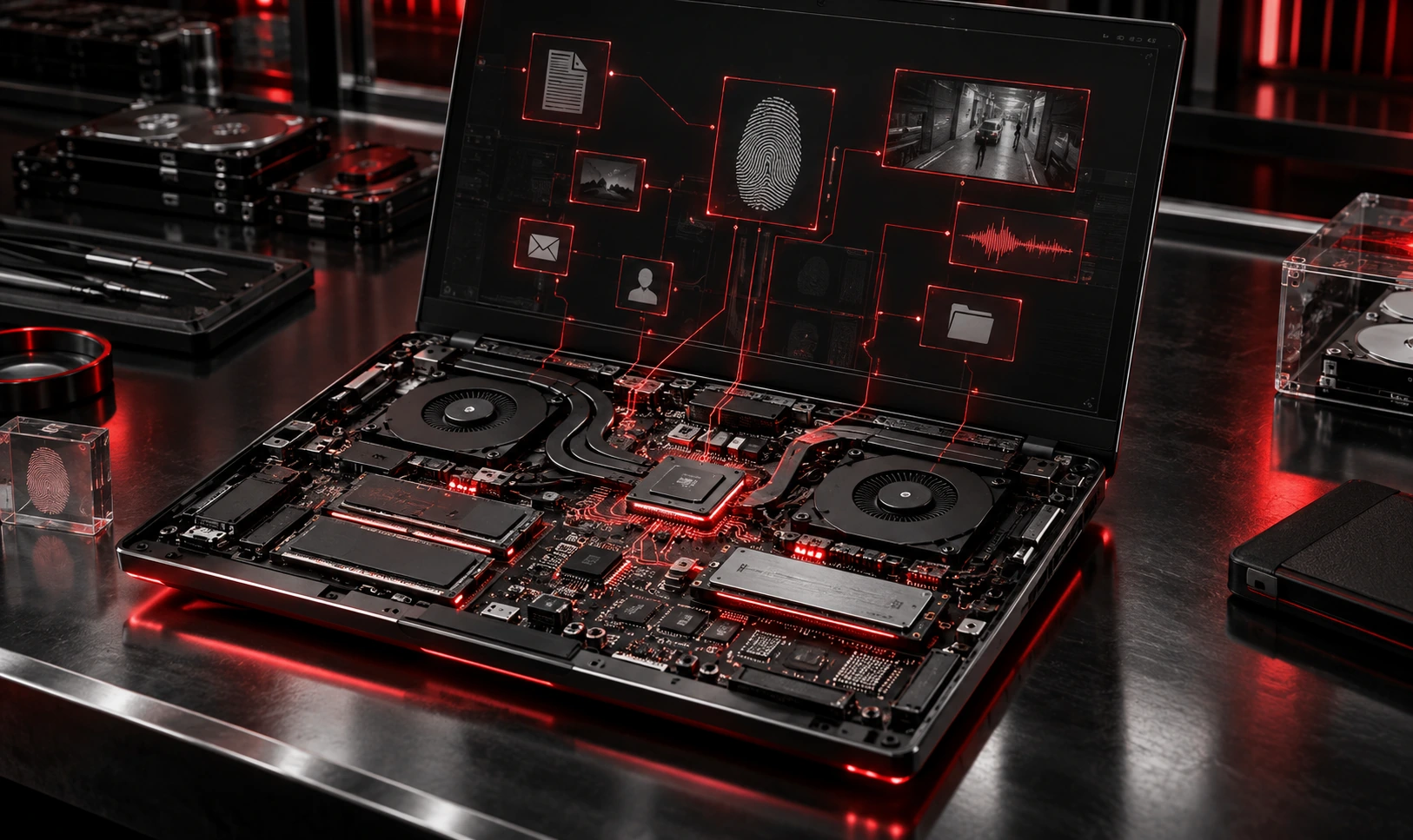 Componentes eletrônicos de um computador